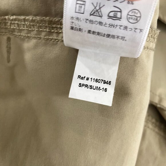 Eddie Bauer Travex Shorts Men's Size 38 Tan Outdoor Hiking Nylon Spandex - Picture 8 of 8